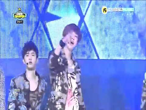 120424 EXO K 'MAMA' at MBC Show! Champion