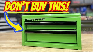 Do Not Buy Harbor Freight US General MINI Tool Box until you see this!