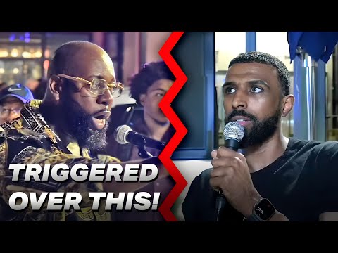 Triggered Hater TRIED To Fight Myron OVER Black Women!