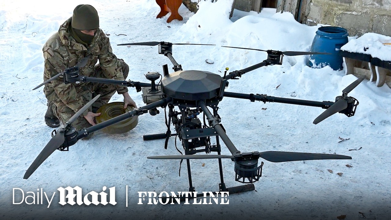 The Terrifying Reality of Drone Warfare in Ukraine | Frontline Marathon | Daily Mail