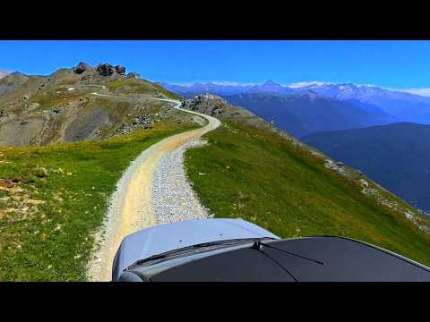Europe’s Most Dangerous Mountain Road?⚠️4x4 Scenic Drive⚠️ Jafferau🏔️Insta360 x5 +Ace Pro