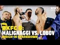 Paulie Malignaggi vs. Artem Lobov BKFC 6 Weigh-In Staredown - MMA Fighting