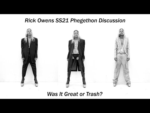 Rick Owens SS21 Phlegethon Discussion | Was It A Flop?