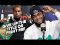 CARLOS ADAMES STERN WARNING TO JERMALL CHARLO - GIVE UP THE TITLE OR FIGHT US!