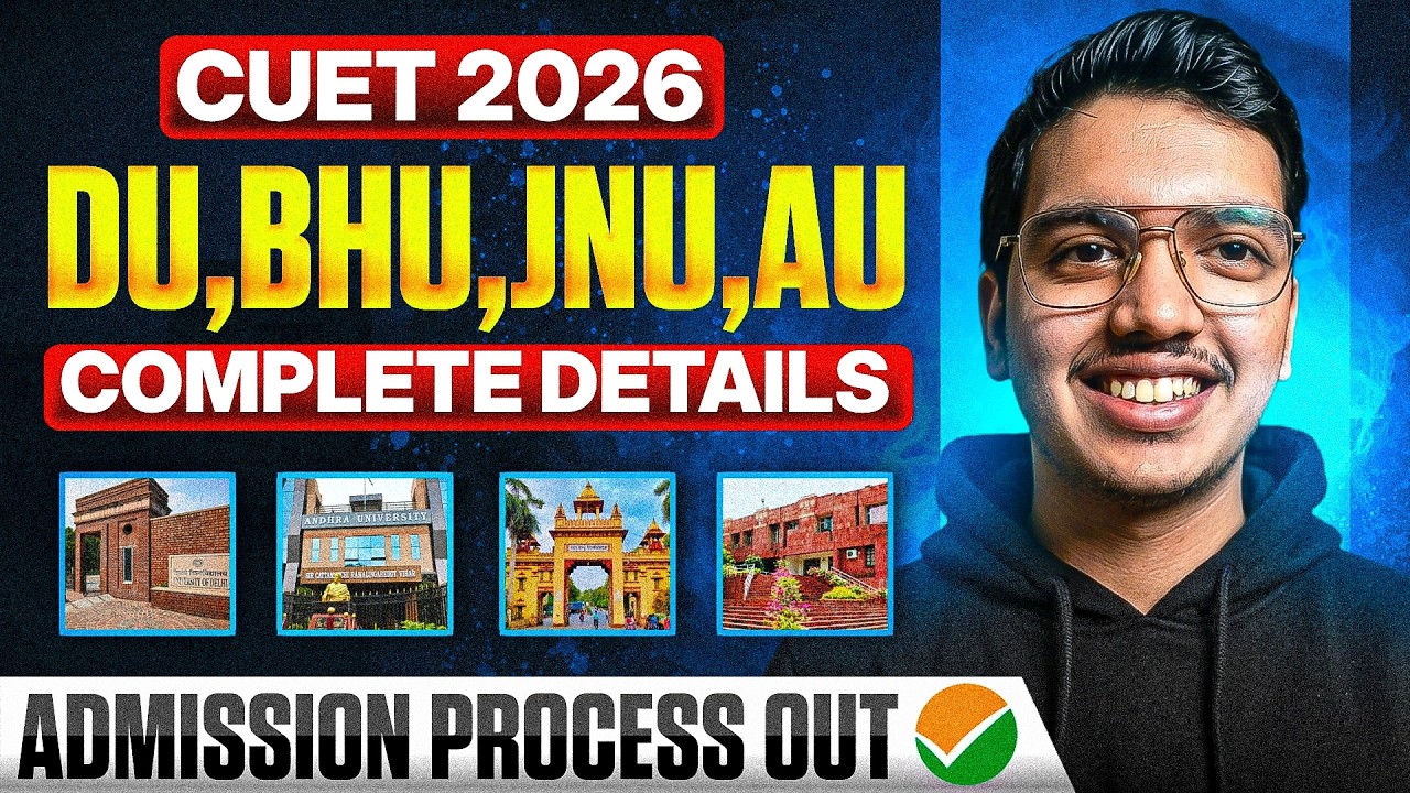 CUET 2026 Counselling Process Step-by-Step | How will admission be done in DU, BHU, JNU, AU?🔥