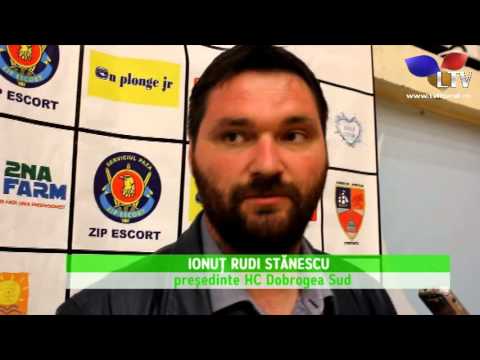 Echipa masculină de handbal HC Dobrogea Sud Constanţa a sărbătorit promovarea - Litoral TV