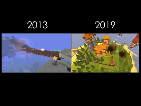 Kogama Trailer Evolution (2013-2019)