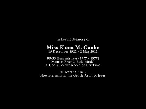 Bukit Bintang Girls School   125th Anniversary   Tribute with Credits