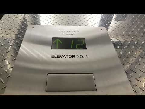 1974 Westinghouse/Otis Traction Service Elevator @ The Financial Center Building, Seattle WA