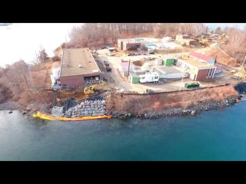 01.17.2017 - Aerial Video (Peirce Island Wastewater Treatment Facility)