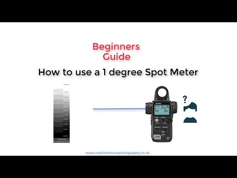Zone System - 1 degree spot meter - Part 1