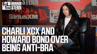 Charli xcx and Howard Stern Bond Over Being Anti-Bra