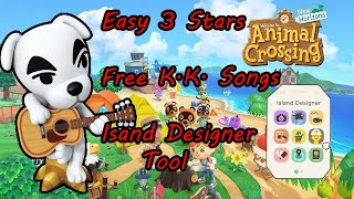 Things To Do To Get 3 Stars and K K  Slider on Your Island  Island Designer Tool Uses and All K K  S