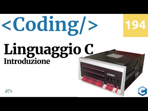 Introduzione al linguaggio C - Coding Video 194