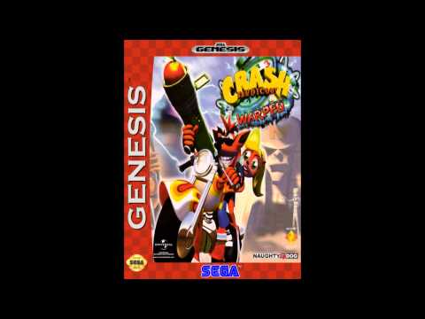 Warp Room (Crash Bandicoot: Warped) Genesis style