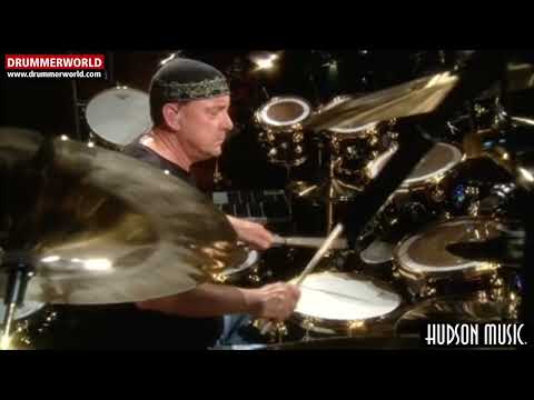 Neil Peart (R.I.P.): checking the 30th anniversary DW Drum Kit #neilpeart #drumsolo #drummerworld