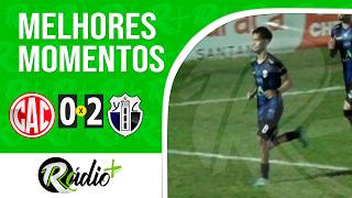 CRISTAL 0 X 2 YPIRANGA | Melhores Momentos | Amapazão 2026