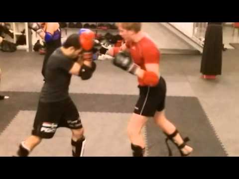 Spartacus MMA sparring session