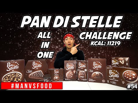 MANGIO TUTTI I PRODOTTI PAN DI STELLE - All In One Meal Challenge - Cheat MEAL Day ITA | MAN VS FOOD