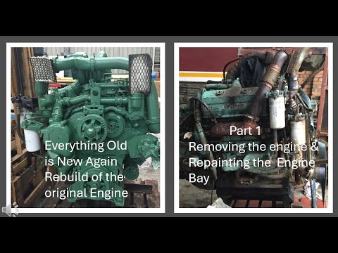 Denning Coach - Rebuild of the motor - Part 1 Removing the Engine