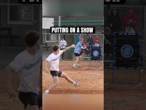 Pitcher’s locked in AND showing off 😤