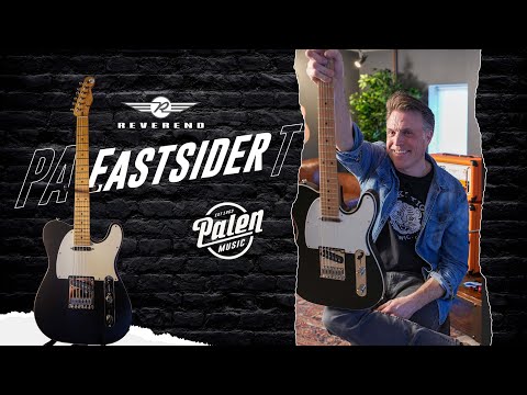 Reverend Pete Anderson Signature Eastsider T with Roasted Maple Fretboard 2021 - Present - Satin Black image 9