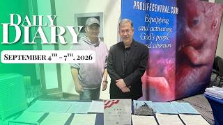 PFL-My Daily Diary for September 4th - 7th, 2026!