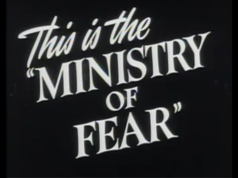 Ministry Of Fear Redux