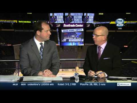 Ken Hitchcock post game press conference Colorado Avalanche vs St. Louis Blues 4/5/14 NHL Hockey.