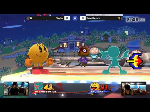 The Smash Lab 149 Winners Semis - Skylar (Game & Watch) vs RaveRemix (Pac-Man)