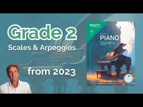 Trinity Grade 2 Piano (from 2023): Scales & Arpeggios