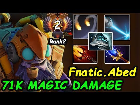 Fnatic Abed - [Tinker] MID Insane Magic 71K Damage Deleted All Cancer EU Ranked | Dota 2 7.21 b