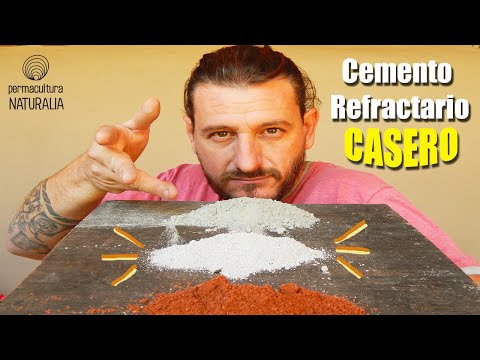 🔥NUNCA MÁS COMPRES CEMENTO REFRACTARIO |Hacelo en CASA con ésta Fórmula| Sólo 3 Componentes