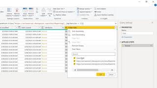 Power BI: Get data from a SharePoint Folder or a SharePoint Excel File
