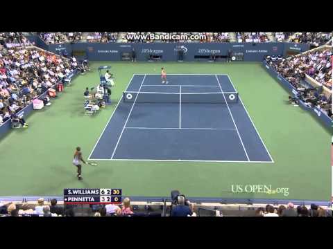Serena Williams vs Flavia Pennetta US Open 2014 QF Highlights (HD)