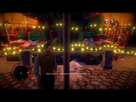 Saints Row IV - Saints Save Christmas DLC - Go to Pole and Perform Feat of Strength