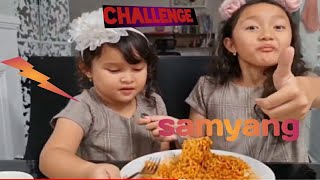 CHALLENGE Mie SAMYANG Hot chicken favorit rame  // cara membuat samyang ala audrey aura