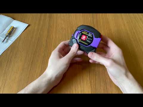 Рулетка с лазерным дальномером Ermenrich Reel SLR540 | Ermenrich – видео распаковки