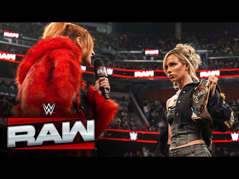 Becky Lynch confronts Maxxine Dupri: Raw highlights, Dec. 29, 2025