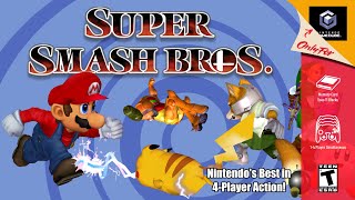 Smash 64 Intro in Super Smash Bros. Melee