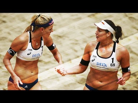 Betschart/Hüberli vs Hermannova/Slukova • The Hague 4 Star 2018 • Beach Volleyball World