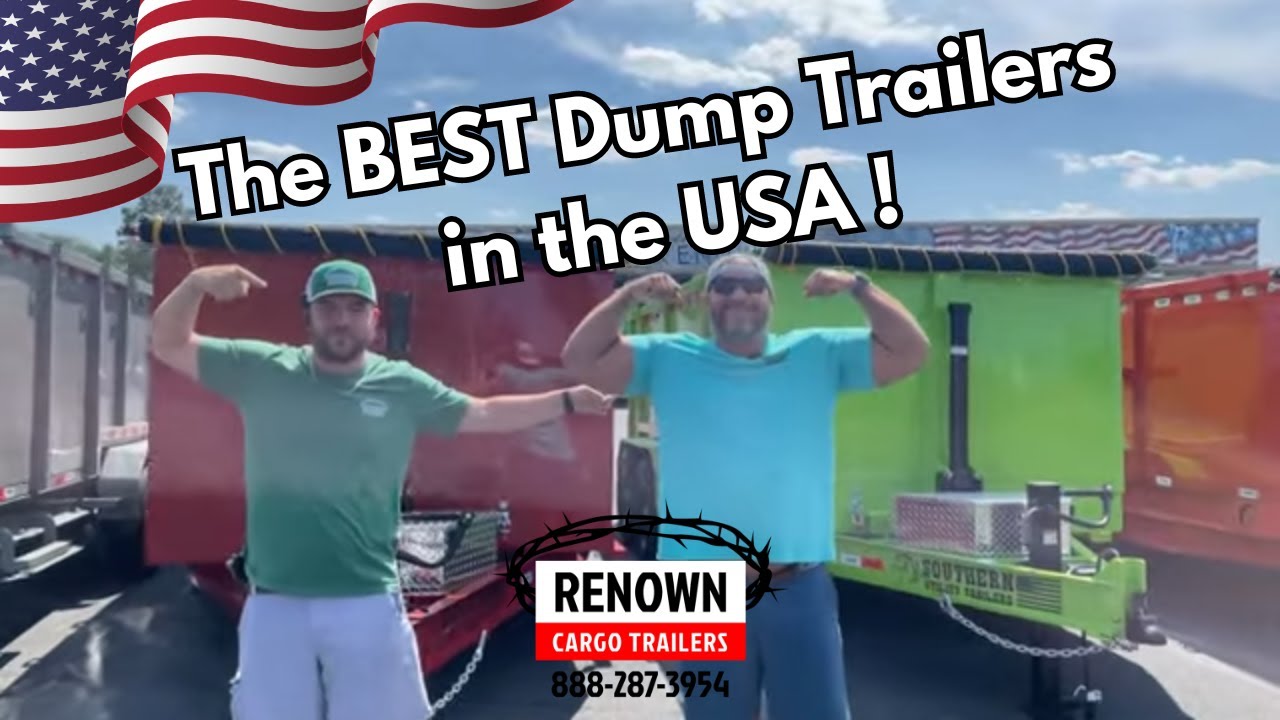 The BEST Dump Trailers in the USA! Check them out!