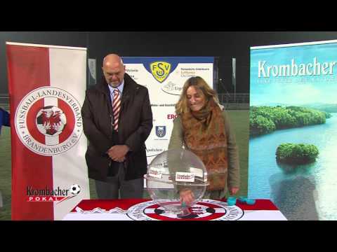 Auslosung Halbfinale Krombacher Pokal Brandenburg 2015/16