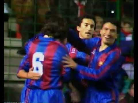PART 1 Real Burgos 2-2 FC Barcelona 15/12/1991. LA LIGA 1991/1992, Jornada 14.