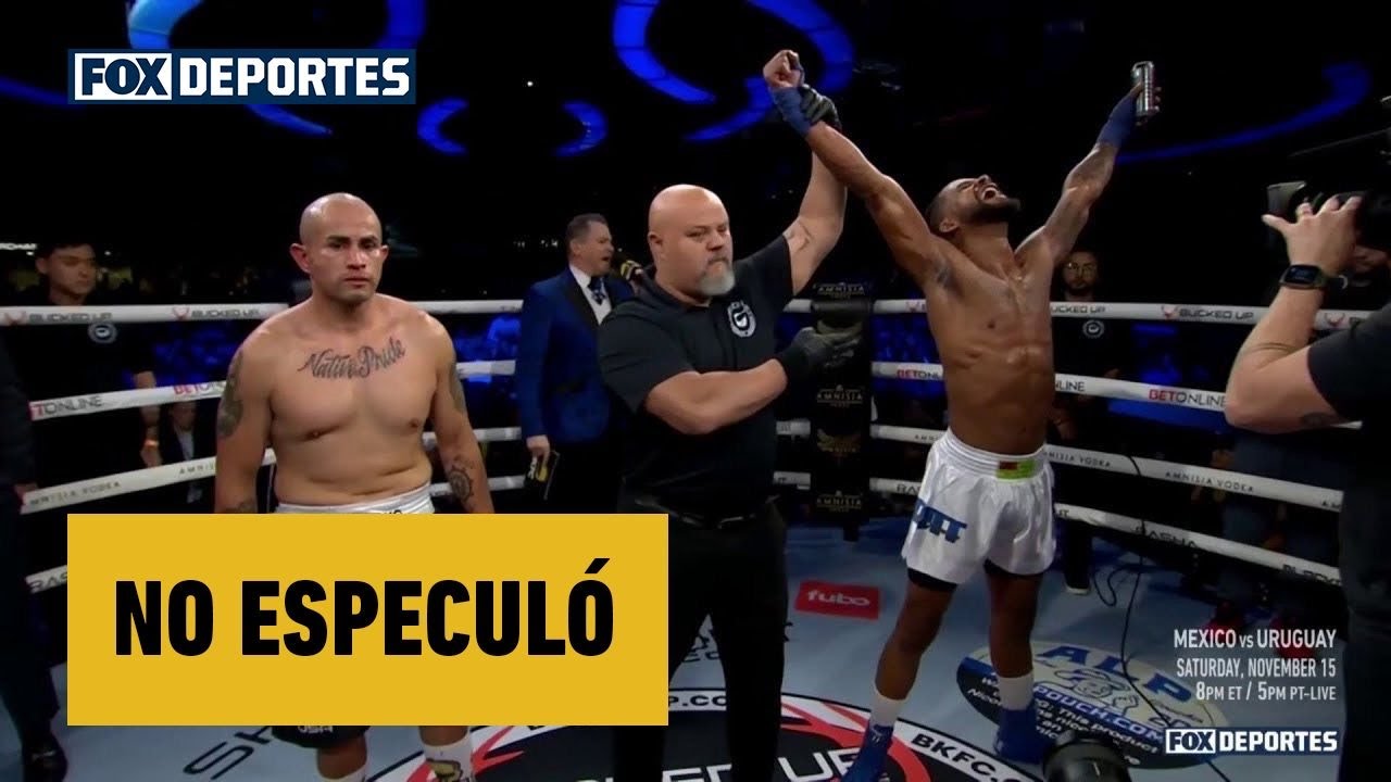 🔥 PARRIS BOYD vs RUBÉN ARROYO, un par de golpes fueron suficientes | PELEA COMPLETA | BKFC Michigan