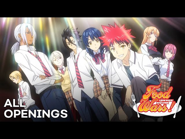 All Food Wars! Openings