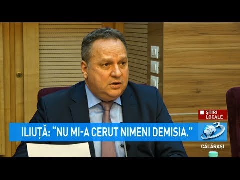 Știri Locale - Iliuță: „Nu mi-a cerut nimeni demisia. Am aflat din presă”