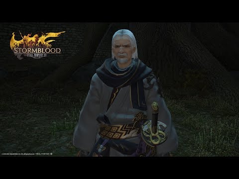 「FINAL FANTASY XIV」Samurai JOB Quest Level 56: A Fraudster in the Florest (PS4 Pro)