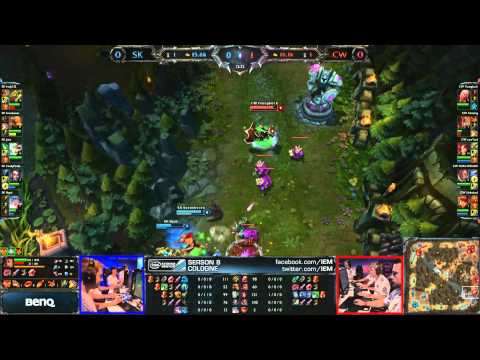 SK Gaming vs Copenhagen Wolves Game 1 | IEM Cologne 2013 Semifinal of Amateur Tournament | SK vs CW