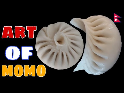 Best Shape Of MoMo || How To Fold Best Design's Of MoMo/Dumplings || How To Make Dumpling